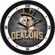 Wake Forest Demon Deacons Dimension Wall Clock
