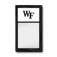 Wake Forest Demon Deacons Dry Erase Note Board