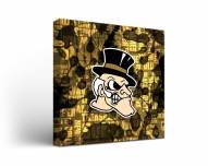 Wake Forest Demon Deacons Fight Song Canvas Wall Art