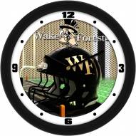 Wake Forest Demon Deacons Football Helmet Wall Clock