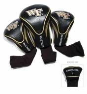 Wake Forest Demon Deacons Golf Headcovers - 3 Pack