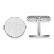 Wake Forest Demon Deacons Sterling Silver Cuff Links