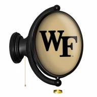 Wake Forest Demon Deacons Oval Rotating Lighted Wall Sign