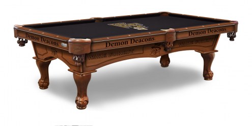 Wake Forest Demon Deacons Pool Table