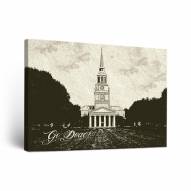 Wake Forest Demon Deacons Sketch Canvas Wall Art