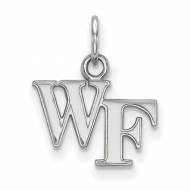 Wake Forest Demon Deacons Sterling Silver Extra Small Pendant