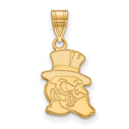 Wake Forest Demon Deacons Sterling Silver Gold Plated Medium Pendant