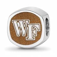 Wake Forest Demon Deacons Sterling Silver Logo Bead