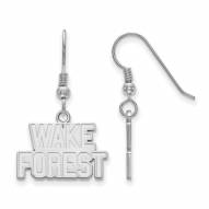 Wake Forest Demon Deacons Sterling Silver Small Dangle Earrings