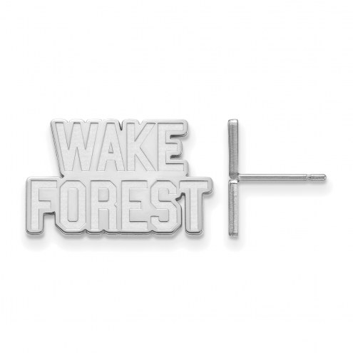 Wake Forest Demon Deacons Sterling Silver Small Post Earrings