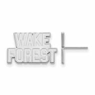 Wake Forest Demon Deacons Sterling Silver Small Post Earrings