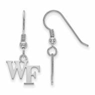 Wake Forest Demon Deacons Sterling Silver Extra Small Dangle Earrings