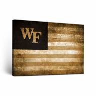 Wake Forest Demon Deacons Vintage Canvas Wall Art