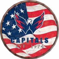 Washington Capitals 24" Flag Barrel Top