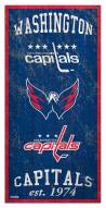 Washington Capitals 6" x 12" Heritage Sign