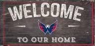 Washington Capitals 6" x 12" Welcome Sign