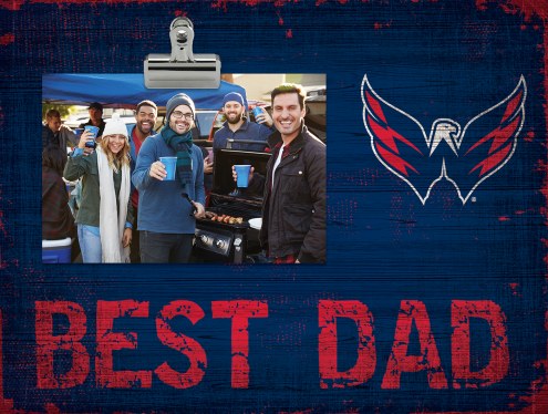 Washington Capitals Best Dad Clip Frame