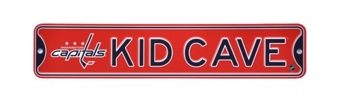 Washington Capitals Kid Cave Street Sign
