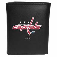 Washington Capitals Large Logo Leather Tri-fold Wallet