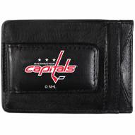 Washington Capitals Logo Leather Cash and Cardholder