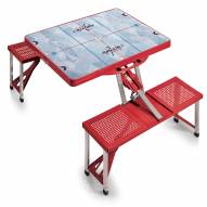 Washington Capitals Red Sports Folding Picnic Table