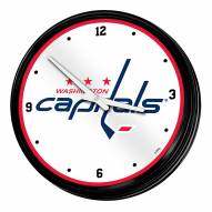Washington Capitals Retro Lighted Wall Clock