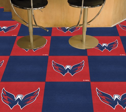 Washington Capitals Team Carpet Tiles