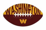 Washington Commanders 12" Football Cutout Sign