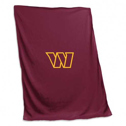 Washington Commanders Sweatshirt Blanket