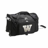 Washington Huskies 22" Rolling Duffle Bag