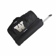 Washington Huskies 27" Drop Bottom Wheeled Duffle Bag