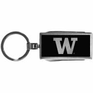 Washington Huskies Black Multi-tool Key Chain