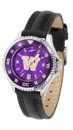 Washington Huskies Competitor AnoChrome Women's Watch - Color Bezel