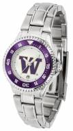 Washington Huskies Competitor Steel Women's Watch