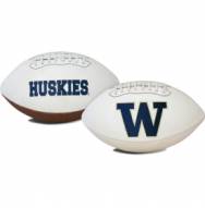 Washington Huskies Full Size Embroidered Signature Series Football