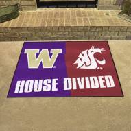 Washington Huskies/Washington State Cougars House Divided Mat