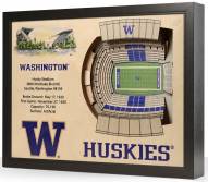 Washington Huskies 25-Layer StadiumViews 3D Wall Art