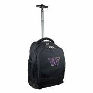 Washington Huskies Premium Wheeled Backpack