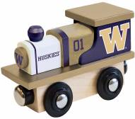 Washington Huskies Wood Toy Train