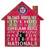 Washington Nationals 12" House Sign