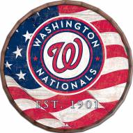 Washington Nationals 16" Flag Barrel Top