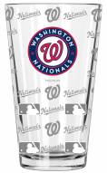 Washington Nationals 16 oz. Sandblasted Pint Glass