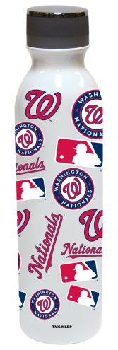 Washington Nationals 24 oz. Stainless Steel All Over Print Water Bottle