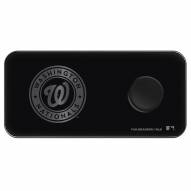 Washington Nationals 3 in 1 Glass Wireless Charge Pad