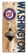 Washington Nationals 6" x 12" Distressed Bottle Opener
