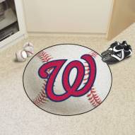 Washington Nationals Baseball Rug