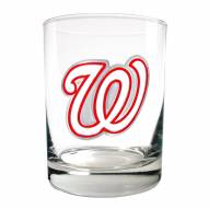 Washington Nationals MLB 2-Piece 14 Oz. Rocks Glass Set