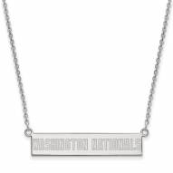 Washington Nationals Sterling Silver Bar Necklace