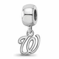 Washington Nationals Sterling Silver Extra Small Bead Charm