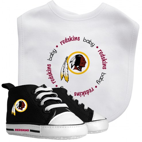 Washington Redskins Infant Bib & Shoes Gift Set
